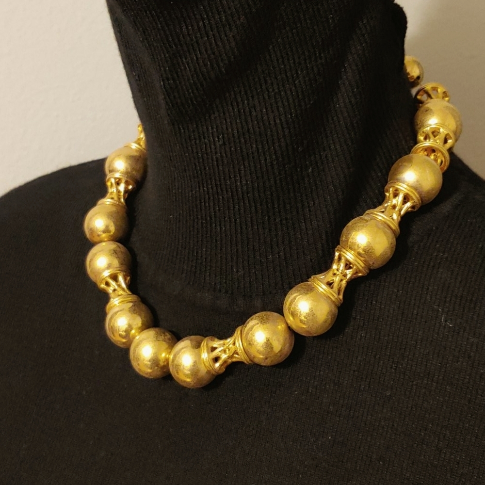Gold necklace